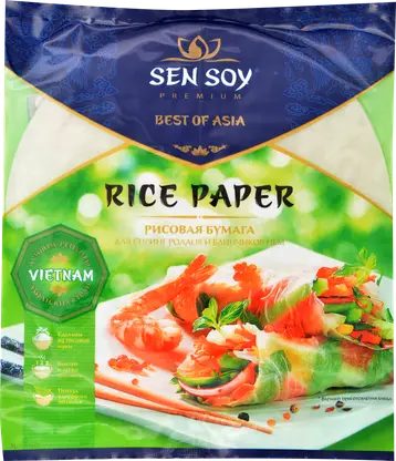 Рисовая бумага Sen Soy 100г