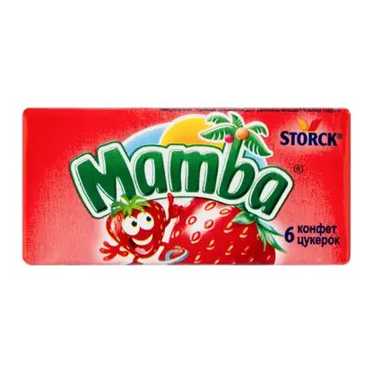 Конфеты жевательные Mamba 26.5г в ассортименте