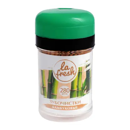 Зубочистки La Fresh бамбуковые 280шт