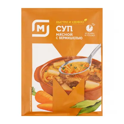 Суп Куриный/Мясной Магнит 60г в ассортименте