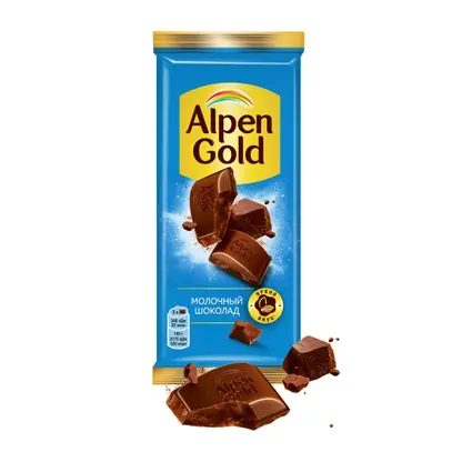 Молочный шоколад Alpen Gold 80г
