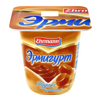 Пудинг Ehrmann Эрмигурт Карамельный 3% 100г
