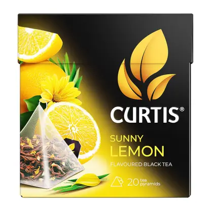 Чай черный Curtis Sunny Lemon 20пир