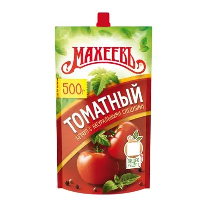Кетчуп Махеевъ Томатный 500г