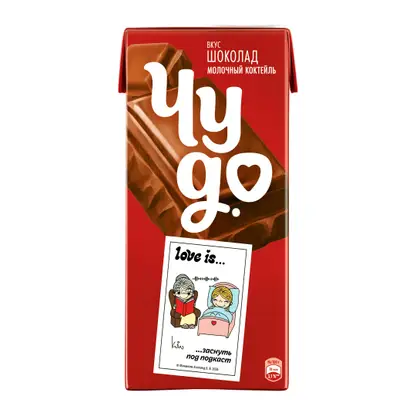 Коктейль молочный Чудо со вкусом Шоколад 2% 960г
