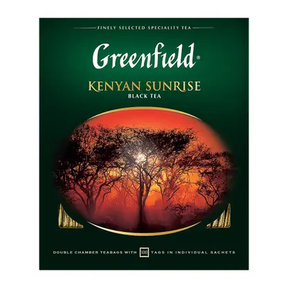 Чай черный Greenfield Kenyan Sunrise 100пак