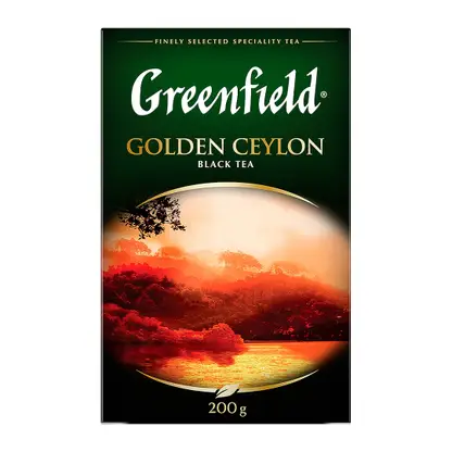 Чай черный Greenfield Golden Ceylon 200г