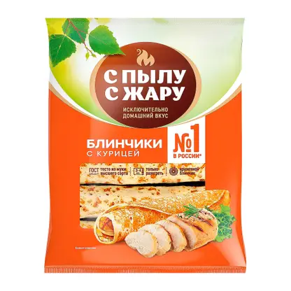 Блинчики С пылу с жару с курицей 360г