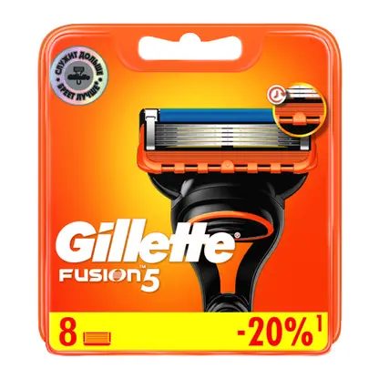 Кассеты для бритья Gillette Fusion 5 8шт