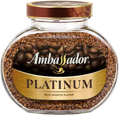 Кофе растворимый Ambassador Platinum 95г