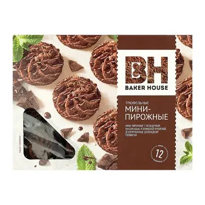Мини-пирожные Трюфельные Baker House 240г