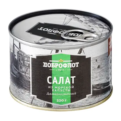 Салат из морской капусты Доброфлот 220г