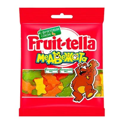 Мармелад жевательный Медвежата Fruit-Tella 70г