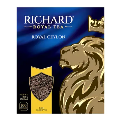 Чай черный Richard Royal Ceylon 100пак