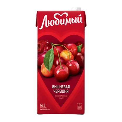 Напиток сокосодержащий Вишневая черешня Любимый 1.93л
