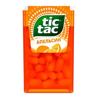 Драже освежающее Апельсин Tic Tac 16г