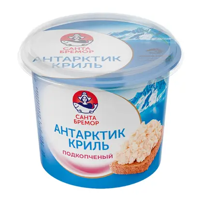 Паста Санта Бремор Антарктик Криль Подкопченный 150г