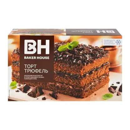 Торт Трюфель шоколадный Baker House 350г
