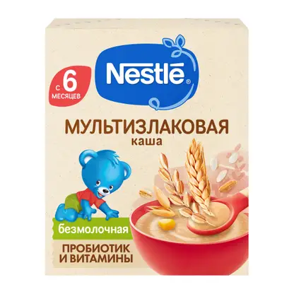 Каша мультизлаковая безмолочная Nestle 200г