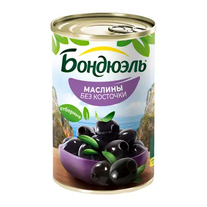Маслины Бондюэль без косточки 300г