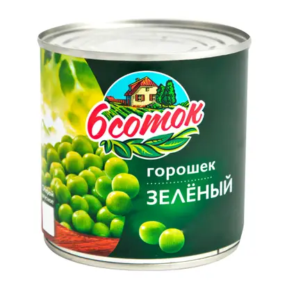 Горошек 6 соток зеленый 400г