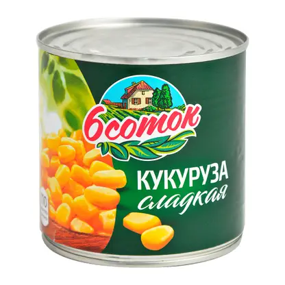 Кукуруза 6 соток сладкая 340г