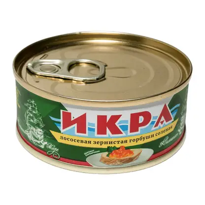 Икра горбуши зернистая 95г
