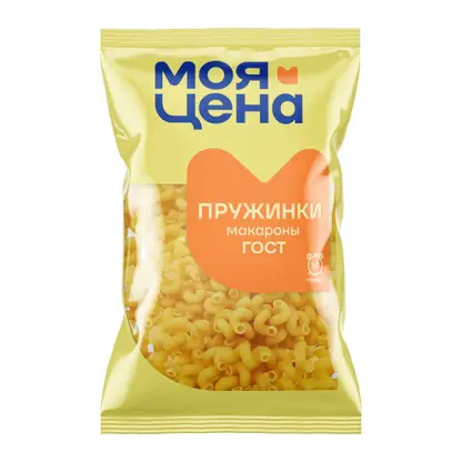 Макароны Пружинки Моя цена 900г в ассортименте