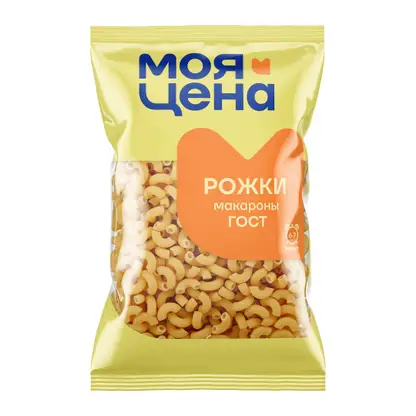 Макароны Моя цена Рожки 400г