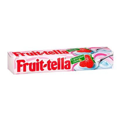 Жевательные конфеты со вкусом Клубничного йогурта Fruit-Tella 41г