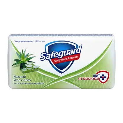 Мыло Safeguard классическое/алоэ/антибактериальное 90г в ассортименте