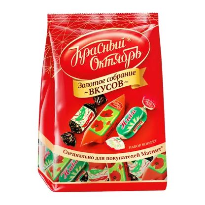 Конфеты Красный октябрь Золотое собрание вкусов 250г