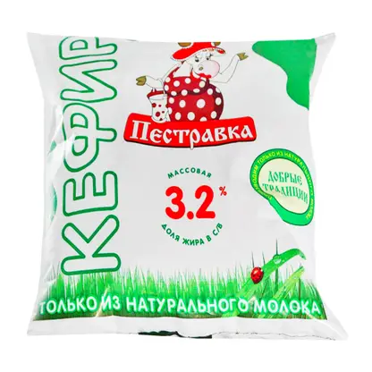 Кефир Пестравка 3.2% 450мл