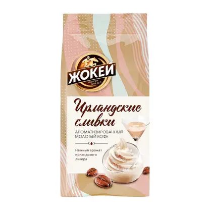 Кофе молотый Жокей Ирландские сливки 150г