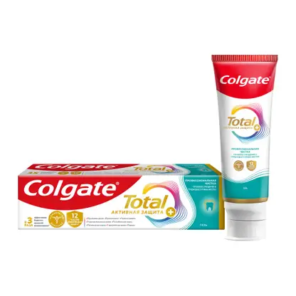 Зубная паста Colgate Total 12 Профессиональная чистка гель 75мл