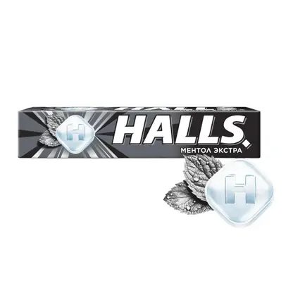 Леденцы Ментол экстра Halls 24.5г
