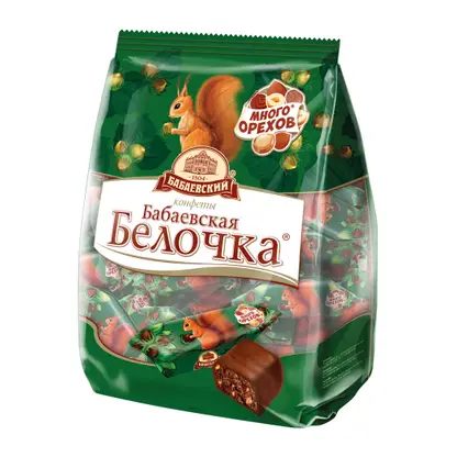 Конфеты Бабаевский Бабаевская белочка 200г