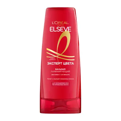 Бальзам для окрашенных или мелированных волос L’Oréal Paris Elseve Ламинирующий Эксперт цвета 400мл