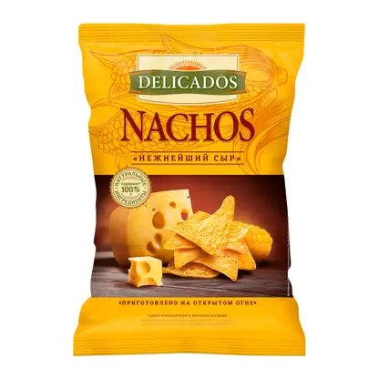 Начос Delicados с нежнейшим сыром 150г
