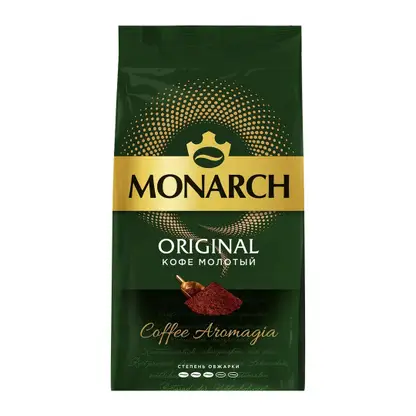 Молотый кофе натуральный жареный Ориджинал Monarch 230г