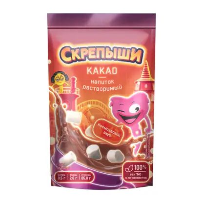 Какао-напиток Скрепыши растворимый 200г