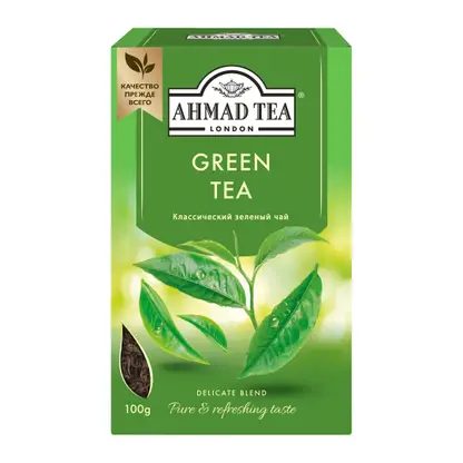 Чай зеленый Ahmad Tea Green Tea 100г