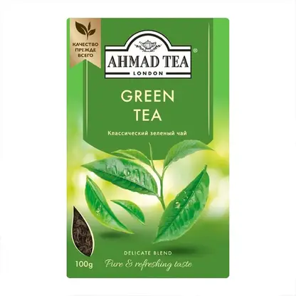 Чай зеленый Ahmad Tea Green Tea 100г