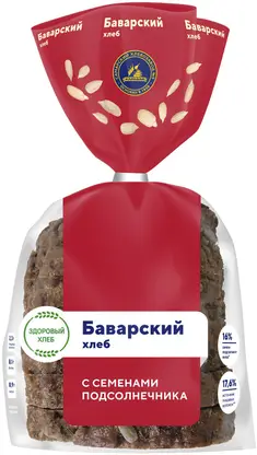 Хлеб Баварский нарезанный Каравай 300г