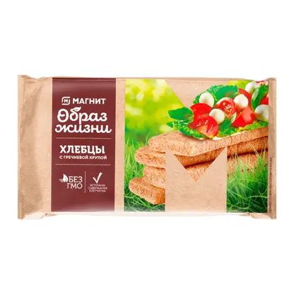 Хлебцы Гречневые ржаные М Образ Жизни 100г