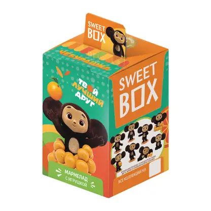 Мармелад с игрушкой Sweet Box 10г в ассортименте
