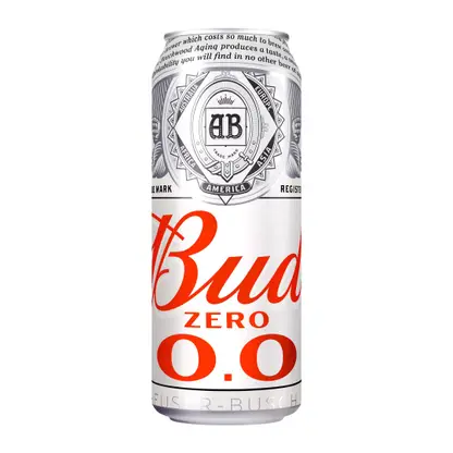 Светлое пиво фильтрованное безалкогольное Bud 450мл
