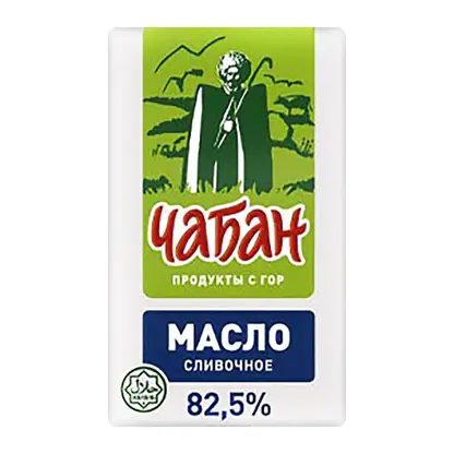 Масло сливочное Чабан 82.5% 180г