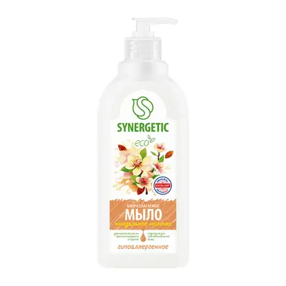 Мыло жидкое Synergetic Миндальное молочко 500мл