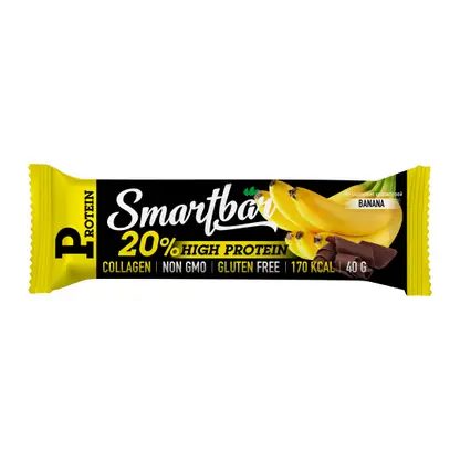 Батончик протеиновый банан Smartbar 40г